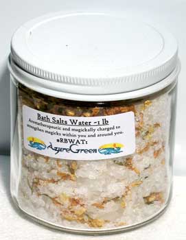 5 oz Water bath salts - Click Image to Close