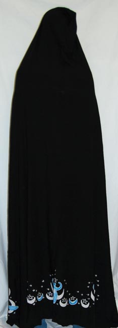 Cape: Moon Goddess black - Click Image to Close