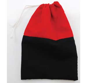Reversing Red & Black Cotton - Click Image to Close
