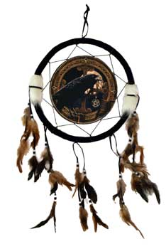 Raven dream catcher - Click Image to Close