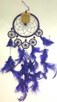 5" Purple dream catcher - Click Image to Close