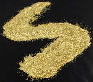 Gold Glitter 1# - Click Image to Close