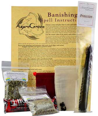 Banishing ritual kit