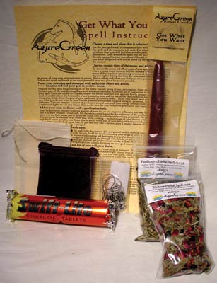 Get What You Want Ritual Kit - Click Image to Close