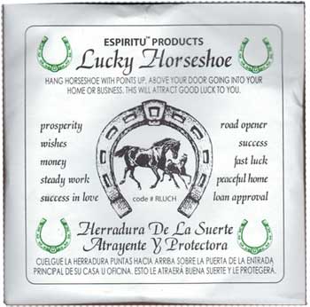 Lucky Horseshoe - Click Image to Close