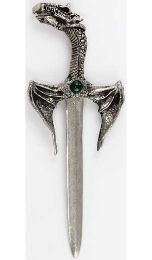 Winged Dragon Letter Opener 5 1/2" - Click Image to Close