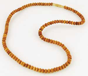 Mini Sandalwood Prayer Mala 2mm - Click Image to Close