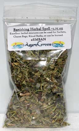 Banishing spell mix 1oz - Click Image to Close