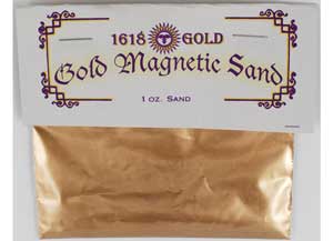 Gold Magnetic Sand 1oz - Click Image to Close