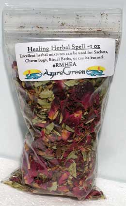 Healing spell mix 3/4oz - Click Image to Close