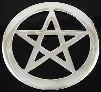 Pentagram altar tile 4" - Click Image to Close