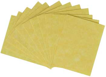 12pk ~2"x2 1/2" light parchment