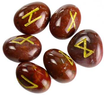 Fancy Jasper rune set - Click Image to Close