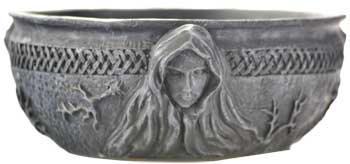 Maid, Mother, Crone Scrying Bowl - Click Image to Close