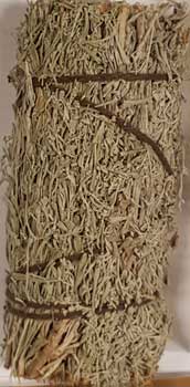 Sage & Pinion Pine smudge stick 5" - Click Image to Close