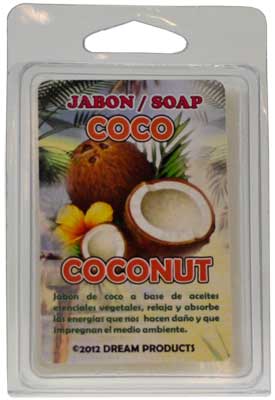 Coconut glycerine soap 3.5oz - Click Image to Close