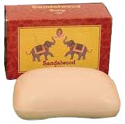 100g Sandalwood soap - Click Image to Close