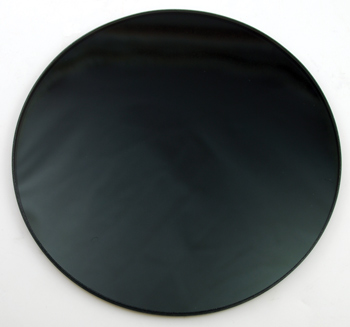 6" Black scrying mirror - Click Image to Close