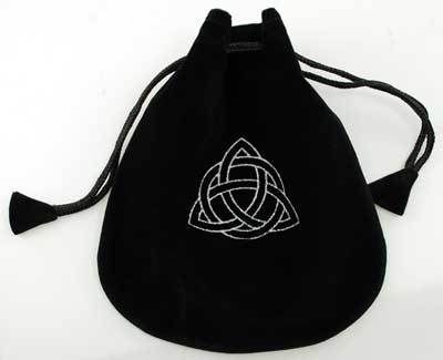 Triquetra Velvet Bag - Click Image to Close