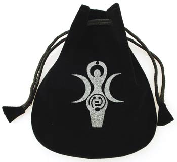 Goddess of Earth Velveteen Bag - Click Image to Close