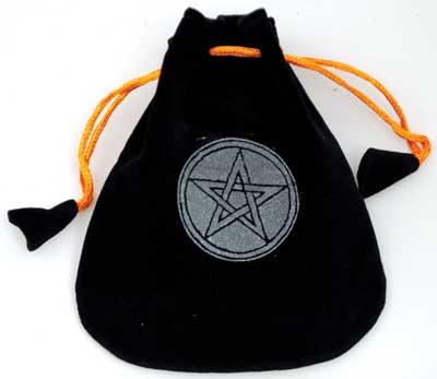 Pentagram Black Bag 5" - Click Image to Close