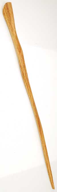 Oak Wand 15" - Click Image to Close