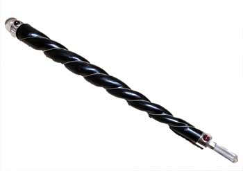 Twisted RoseWood Healing Wand 8" - Click Image to Close
