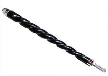 Twisted RoseWood Healing Wand 8"