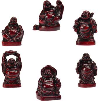 Red Buddha set - Click Image to Close