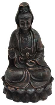 Kuan Yin 5 1/2" - Click Image to Close