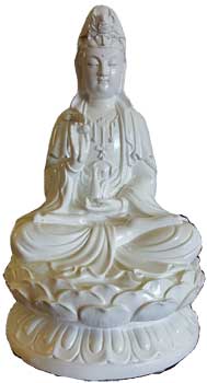 11" Kwan Yin - Click Image to Close