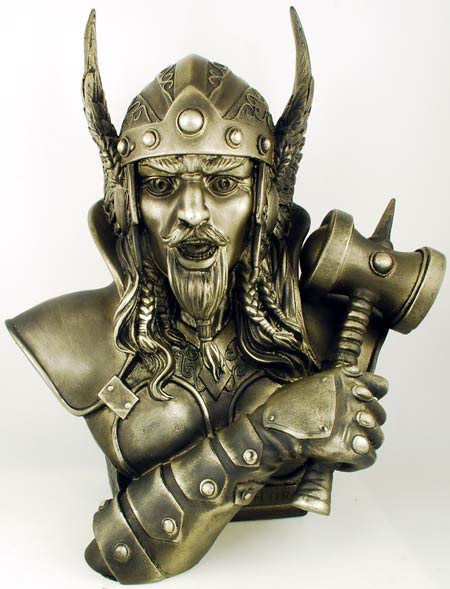 Thor bust 14" - Click Image to Close