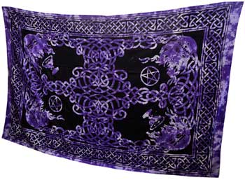 Celtic God 72" x 108" tapestry - Click Image to Close