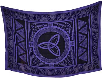 Triquetra 72" x 108" tapestry