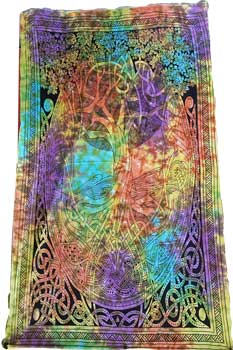 54" x 86" Celtic Tree tapestry - Click Image to Close