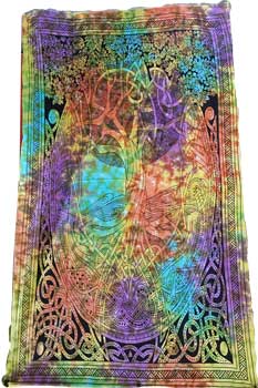 54" x 86" Celtic Tree tapestry