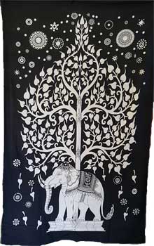 54" x 86" Elephant Tree - Click Image to Close