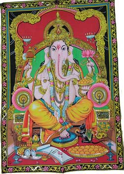 30" x 40 Ganesha - Click Image to Close