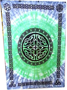 58" x 82" Shield Knot tapestry - Click Image to Close