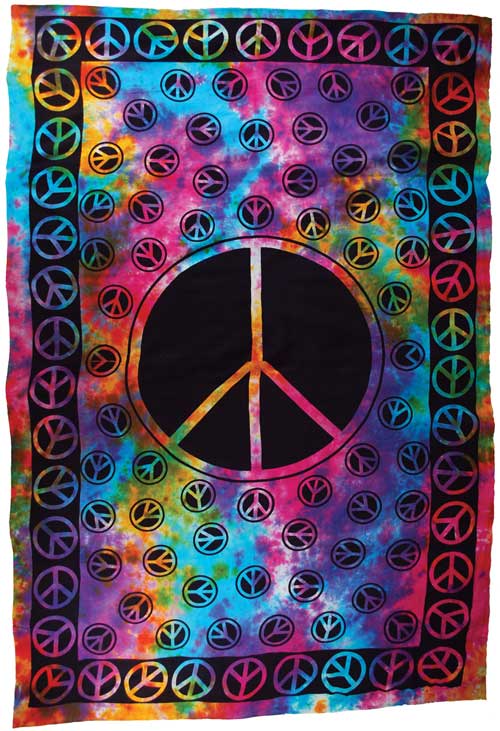 Peace tapestry (72" x 108") - Click Image to Close