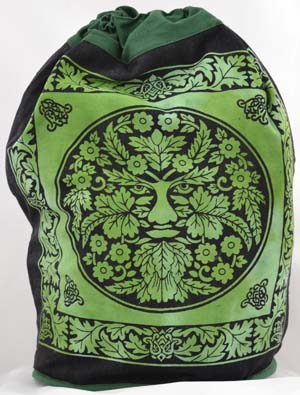 Green Man backpk - Click Image to Close