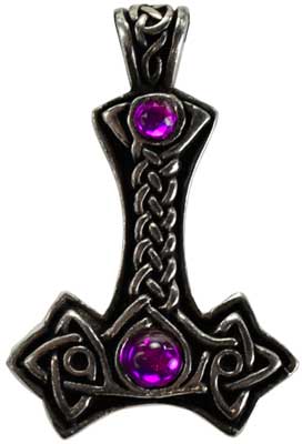Thor's Hammer pewter - Click Image to Close