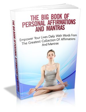 The Big Book Of Personal Affirmations & Mantras - Click Image to Close